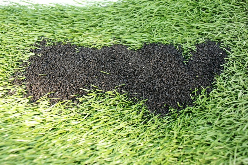 דשא סינטטי כדוריות גומי