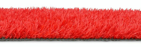 דשא סינטטי אדום סדרת פליי 25 מ"מ